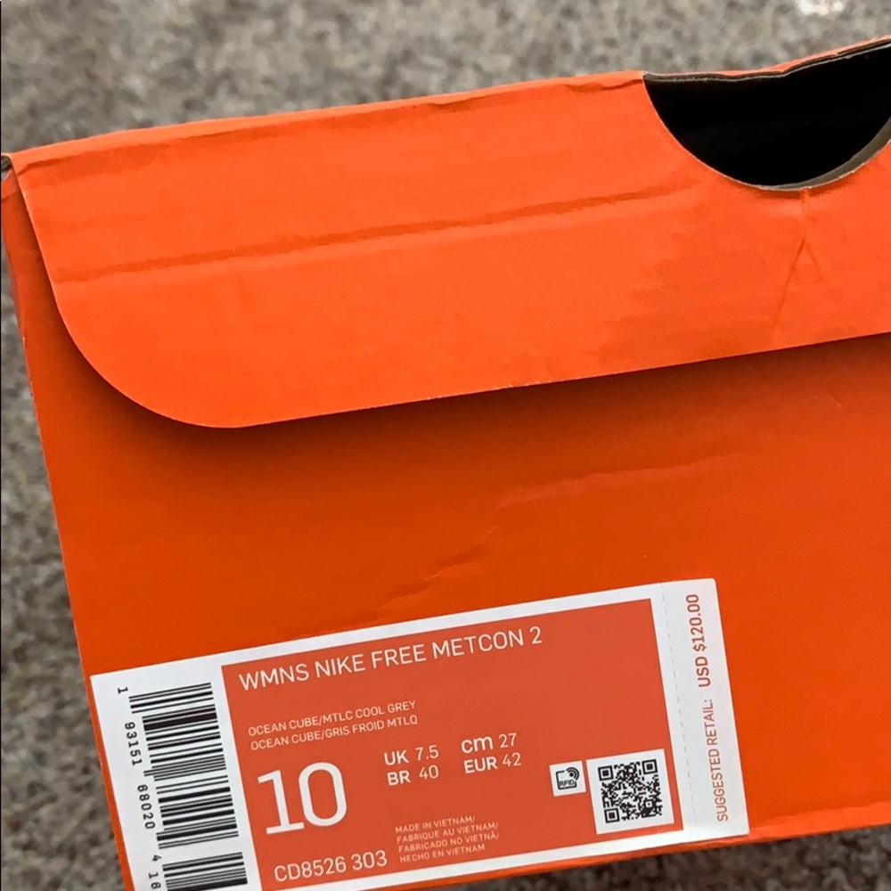 [SOLD] Nike Free Metcon 2, Ocean Cube - Brand New - Picture 11 of 12